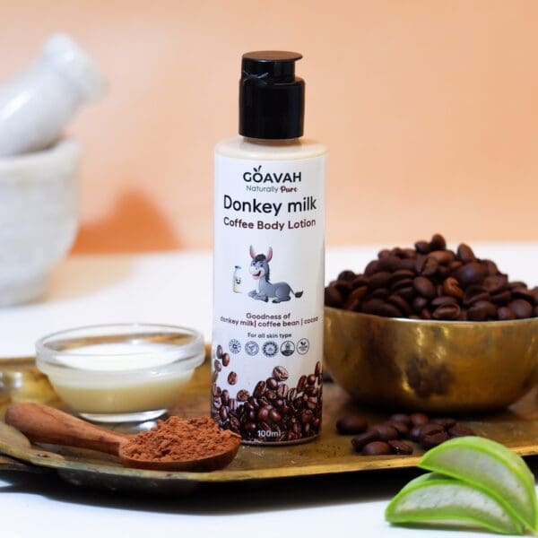 Donkey Milk Coffee Body Lotion