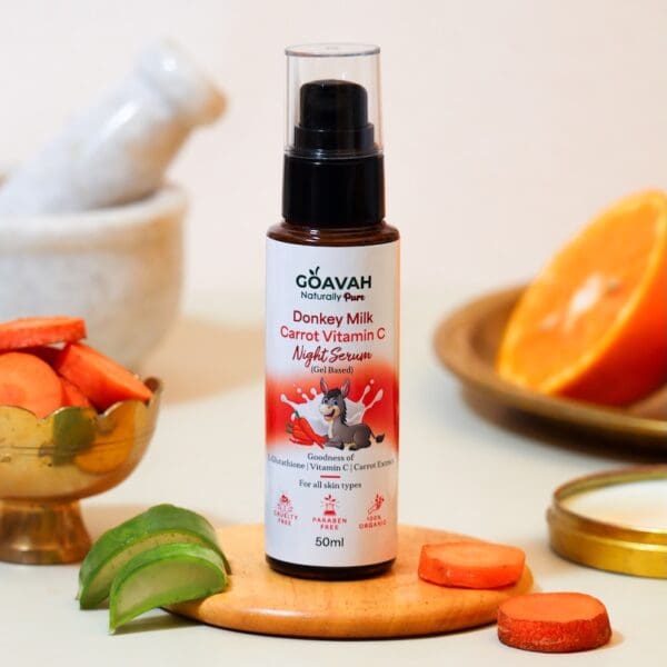 Donkey Milk Carrot Vitamin C Night Serum